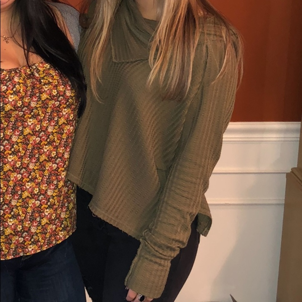 Olive Green Sweater